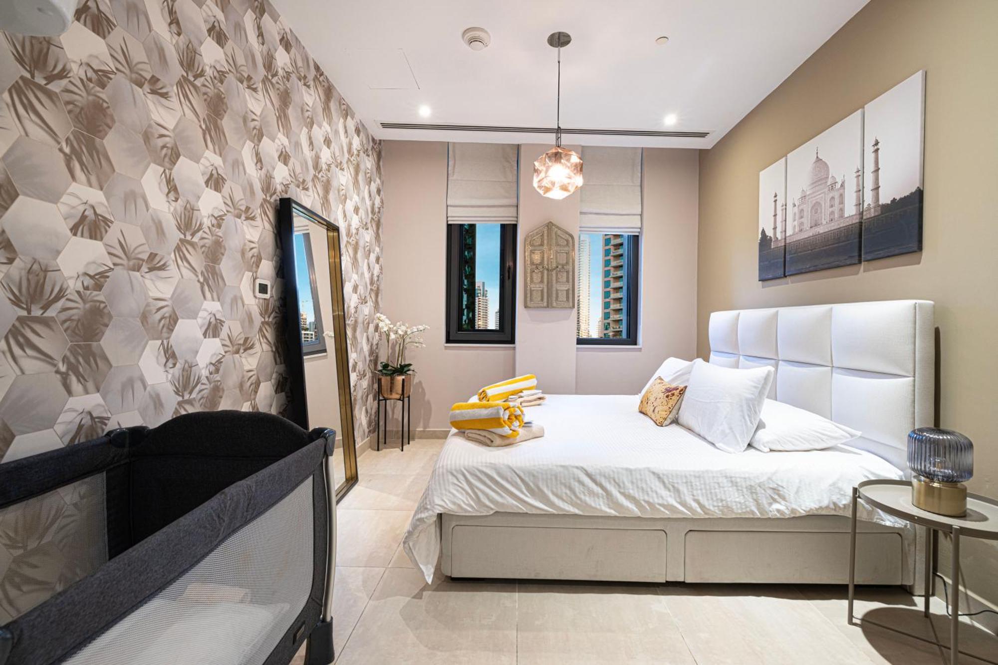 Apartment Koyo In The Heart Of Jbr Beach - 3Bdr Dubai Exterior foto